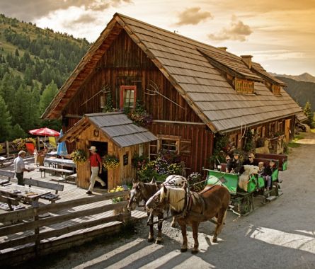 Ausflugsziel Pritzhütte am Katschberg